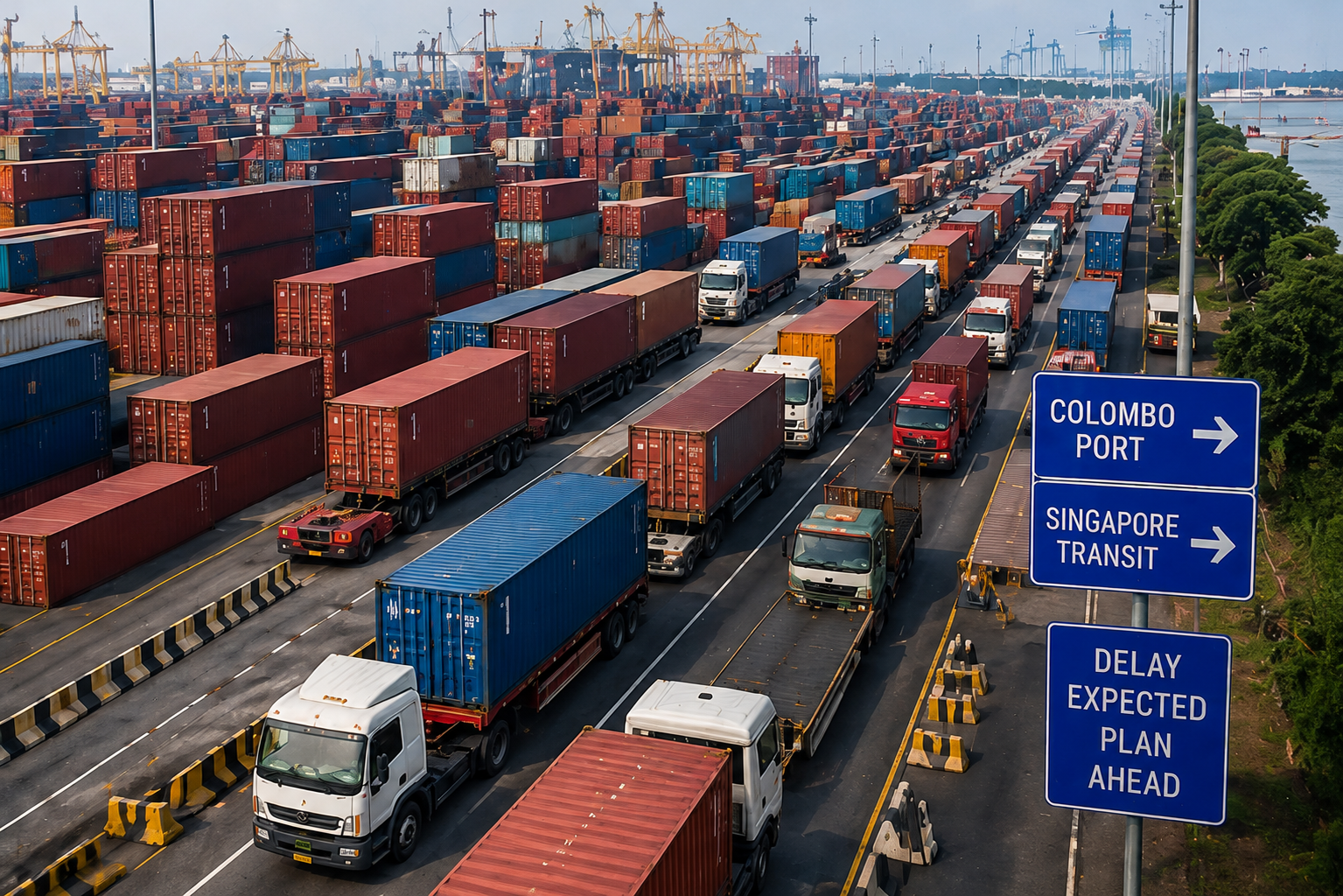 Container shipping and logistics